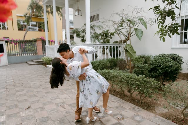 Foto de los novios